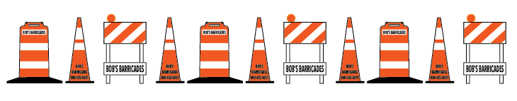barrel, cone, barricade
